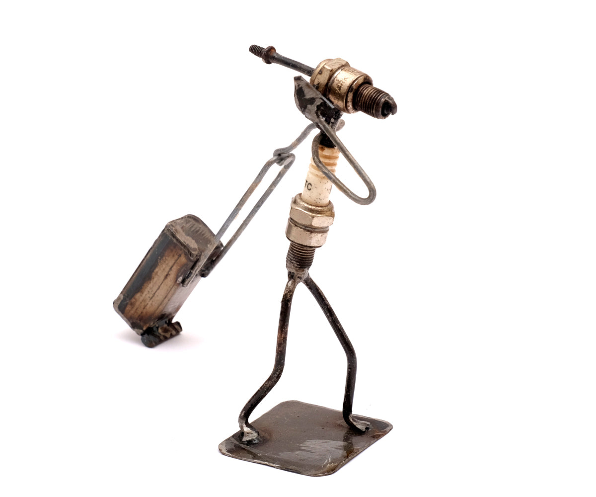 Zündkerzen Figur – Reisender