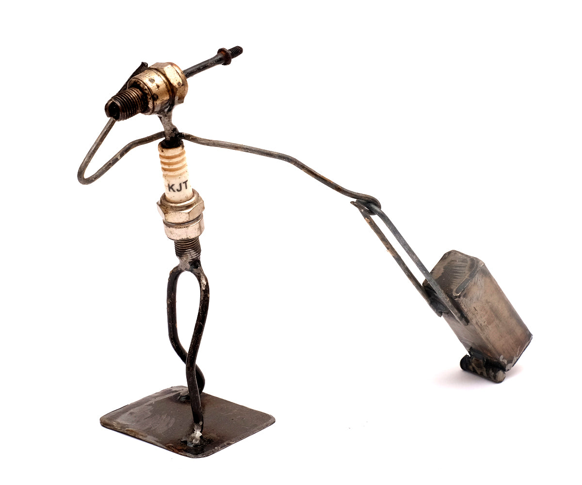 Zündkerzen Figur – Reisender