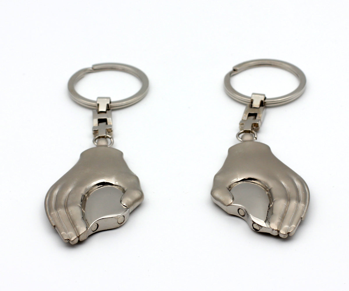 Schlüsselanhänger Herz Hand Set – Ansicht 3