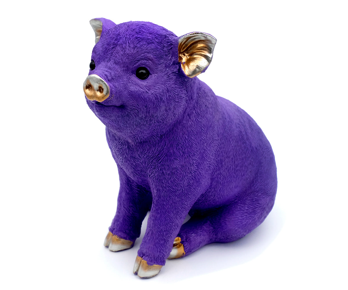 Sparschwein Champagner / Lila – Lila