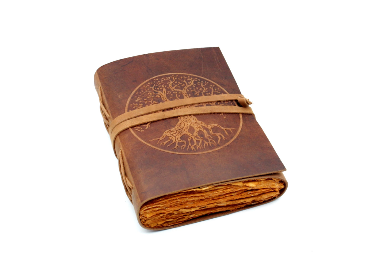 Leder Tagebuch handgefertigt Vintage – 1