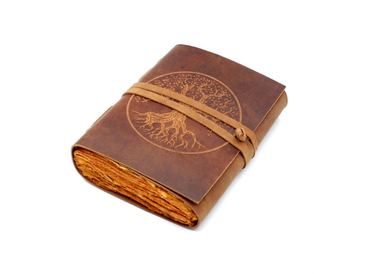 Leder Tagebuch handgefertigt Vintage – 1