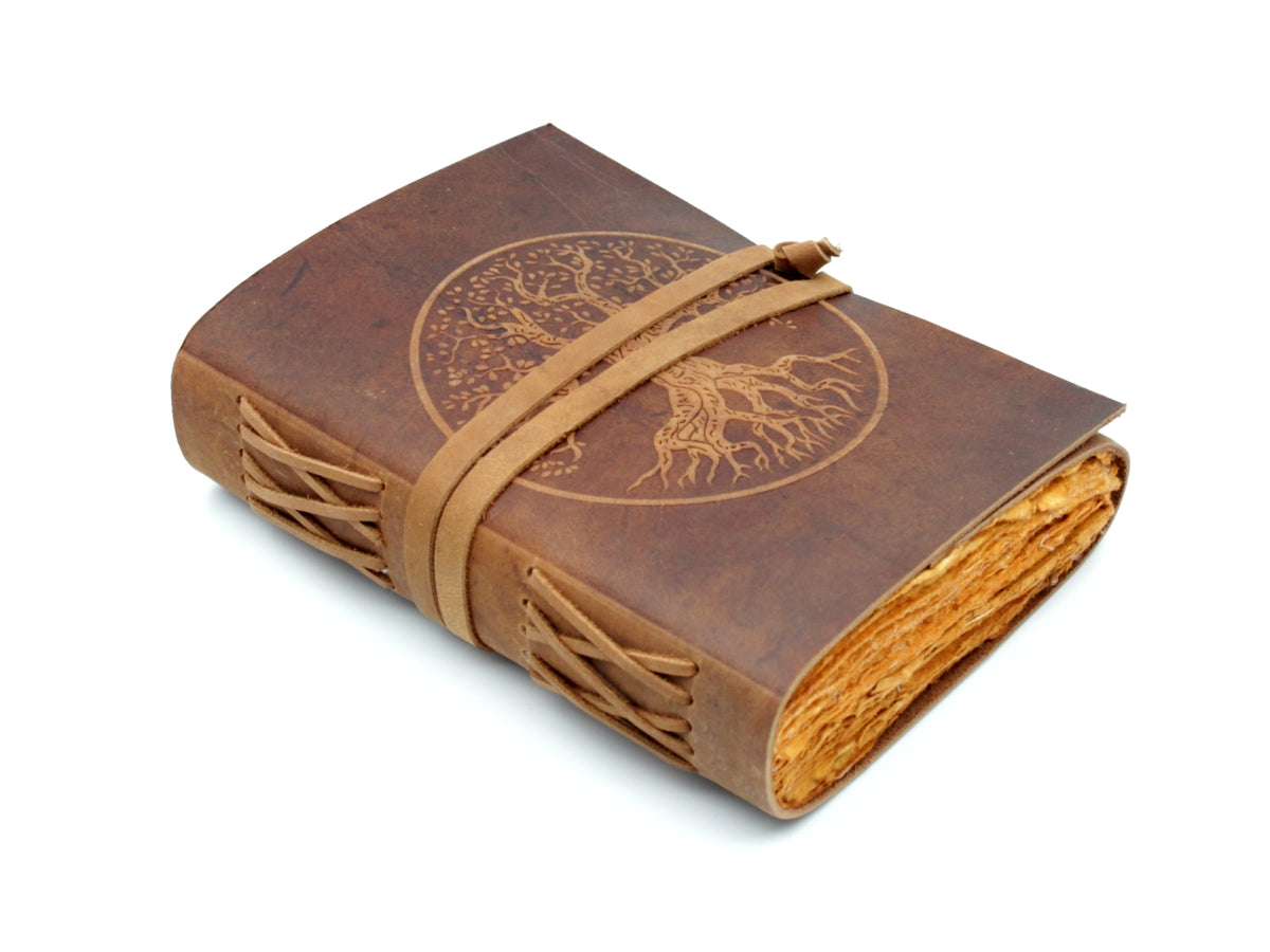 Leder Tagebuch handgefertigt Vintage – 1