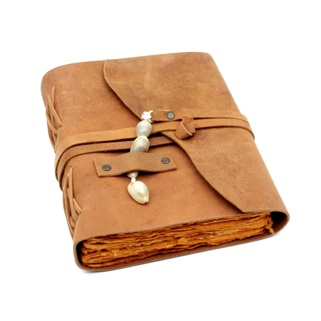 Leder Tagebuch handgefertigt Vintage – 11