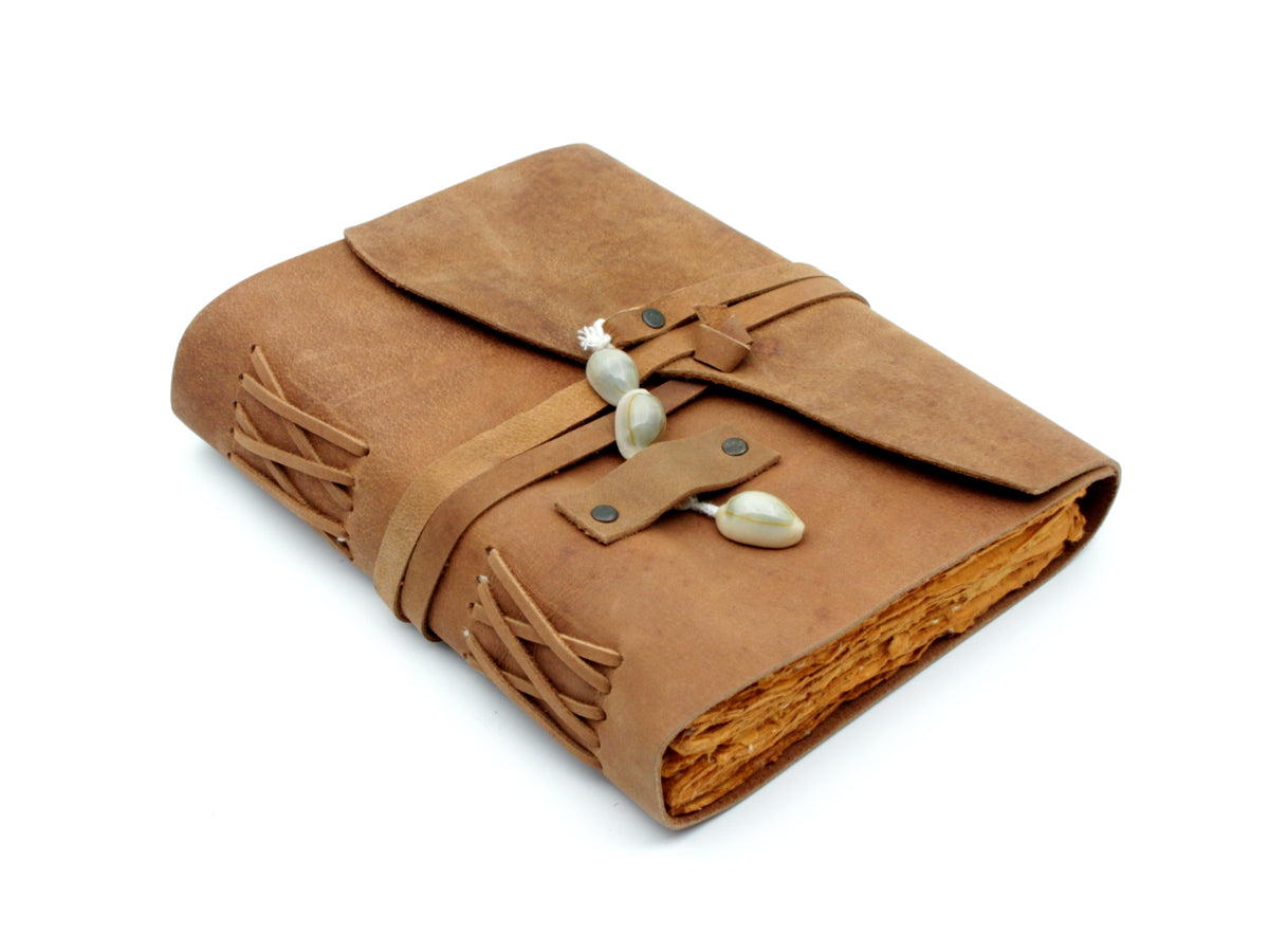 Leder Tagebuch handgefertigt Vintage – 11
