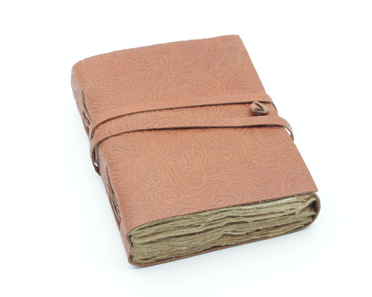 Leder Tagebuch handgefertigt Vintage – 3