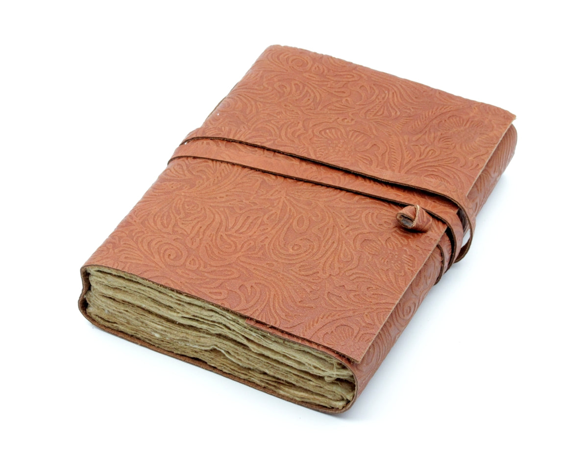 Leder Tagebuch handgefertigt Vintage – 3