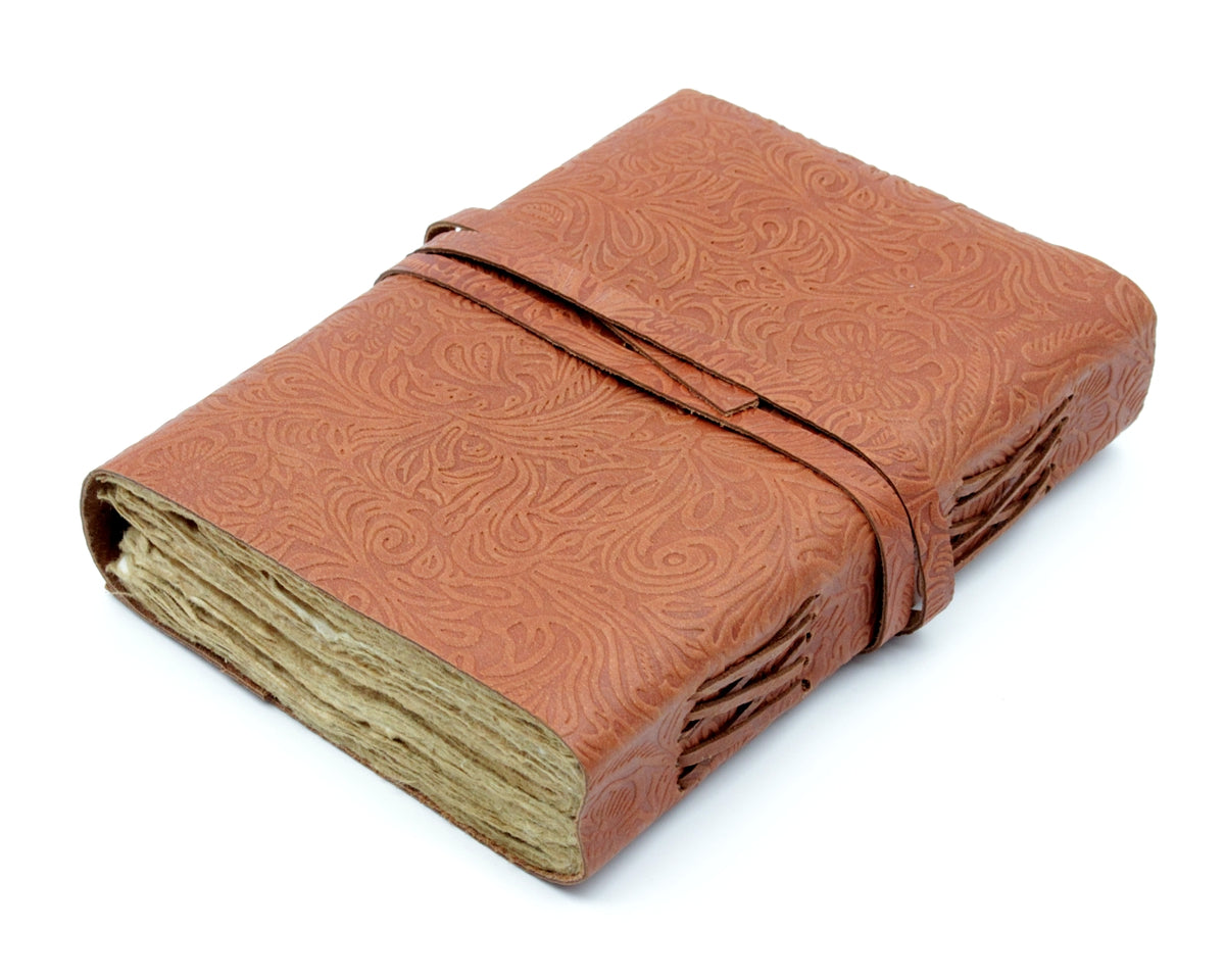 Leder Tagebuch handgefertigt Vintage – 3