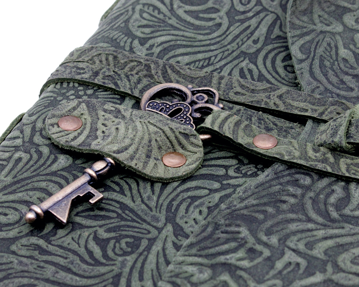 Leder Tagebuch handgefertigt Vintage – 4