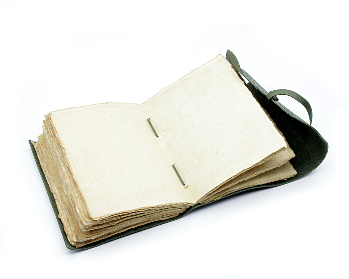 Leder Tagebuch handgefertigt Vintage – 4