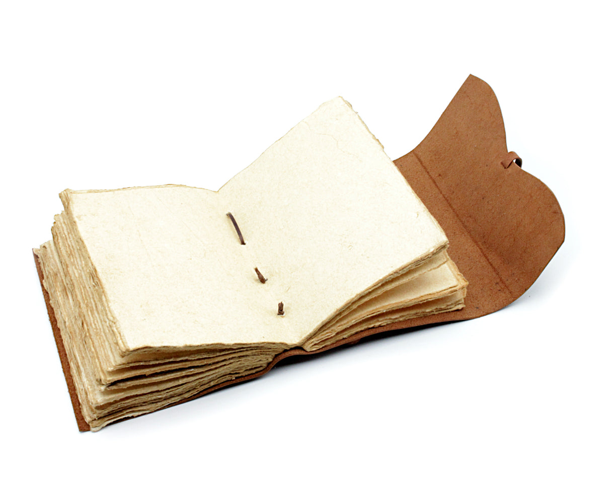 Leder Tagebuch handgefertigt Vintage – 6