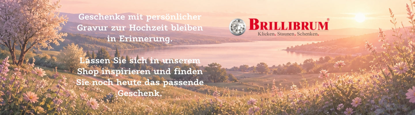 Gravierte Hochzeitsgeschenke stilvoll wählen