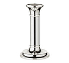 Kerzenleuchter versilbert - Rund – 15 cm, Ohne Gravur