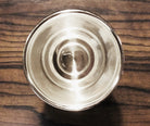 Becher versilbert – Höhe: 9 cm, mit Gravur bis 30 Zeichen