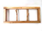 Teakholz Garderobe – 2 Haken