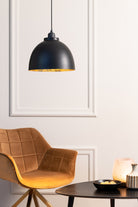 Deckenlampe Schwarz - Gold - Silber – Detailansicht
