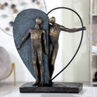 Herz Skulptur – Detailansicht