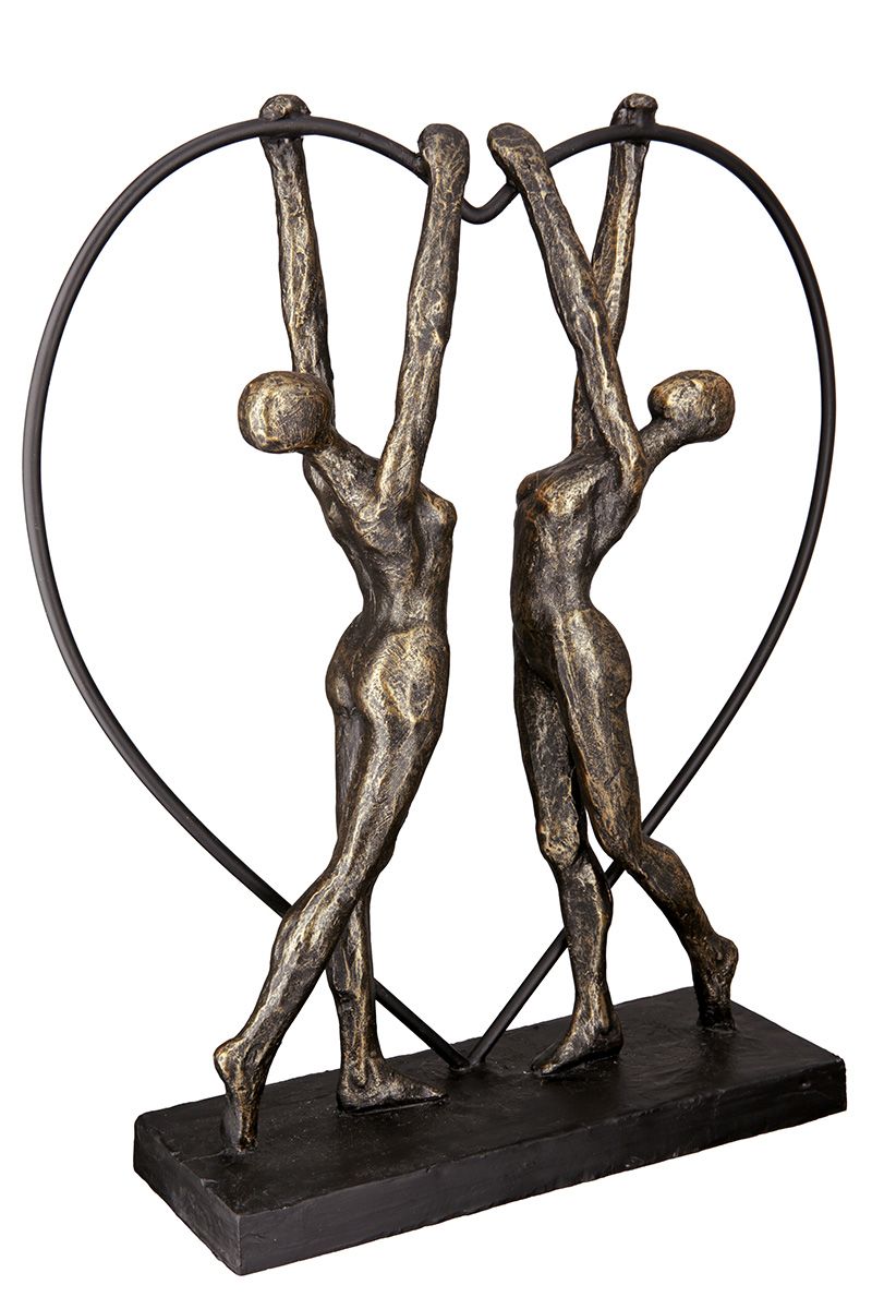 Skulptur Partnerschaft – Zwei Frauen