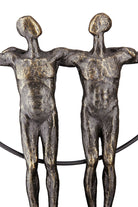 Skulptur Partnerschaft – Zwei Männer