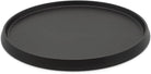 Tablett Holz – Schwarz, Durchmesser: 35 cm