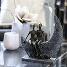 Skulptur Liebespaar Mond – 1