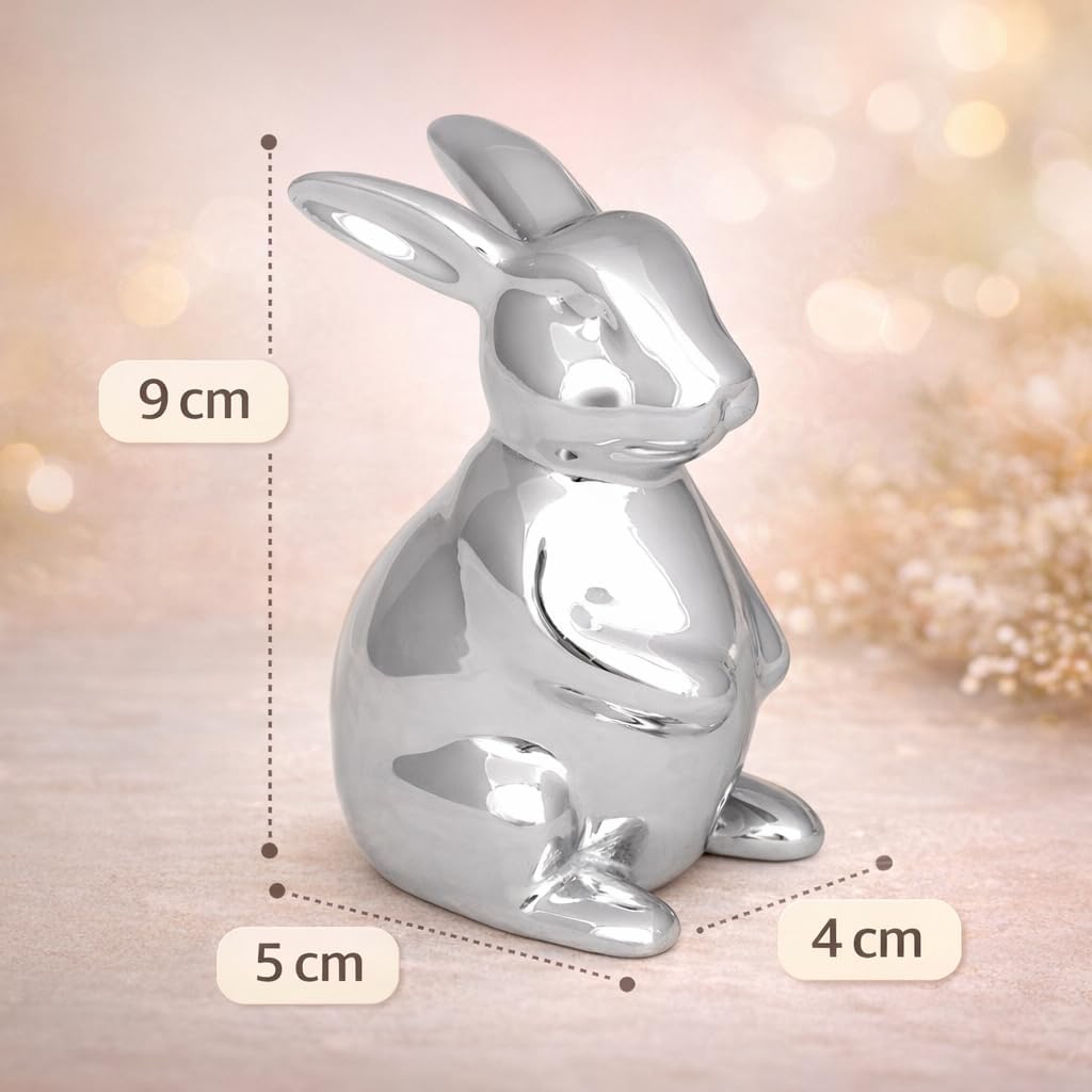 Hase, versilbert - Papa – Ansicht 10