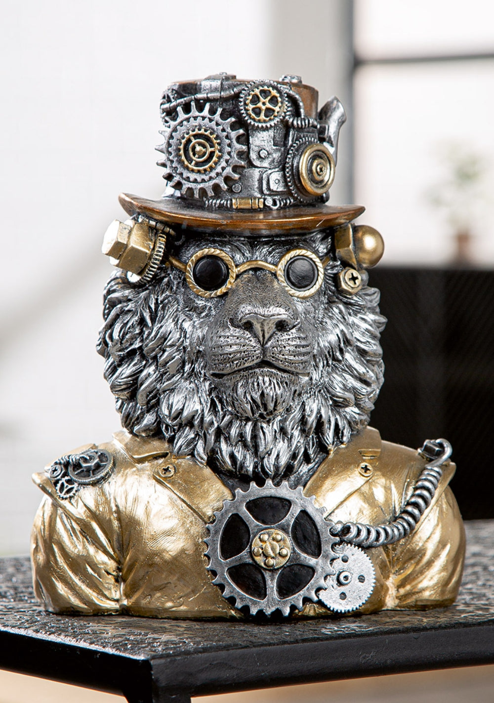 Steampunk Dekoration – Löwe