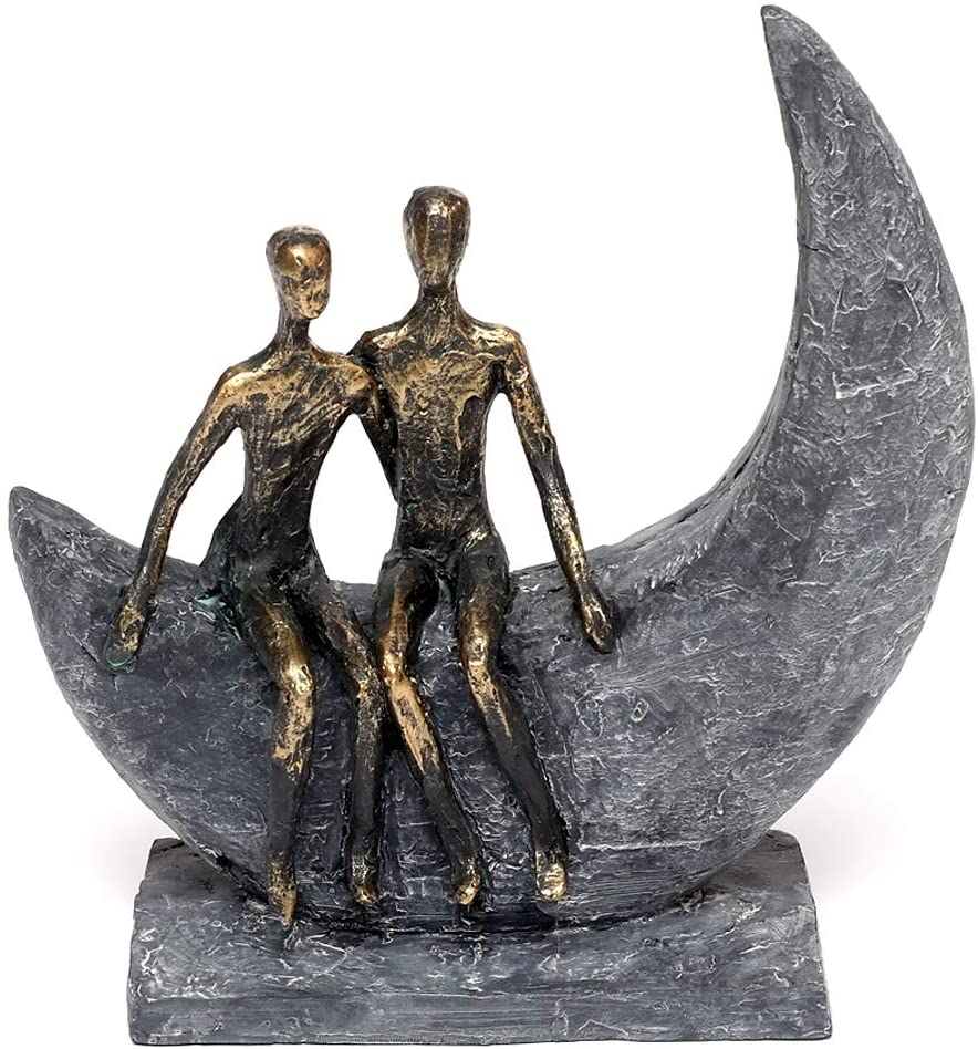 Skulptur Liebespaar Mond – 1