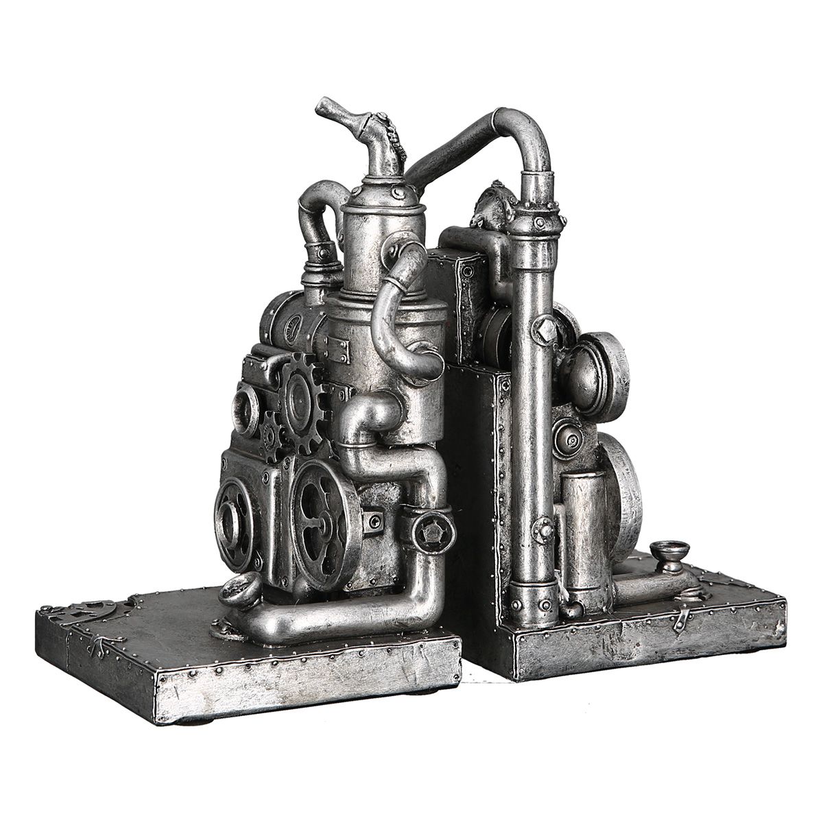 Steampunk Dekoration – Buchstützen