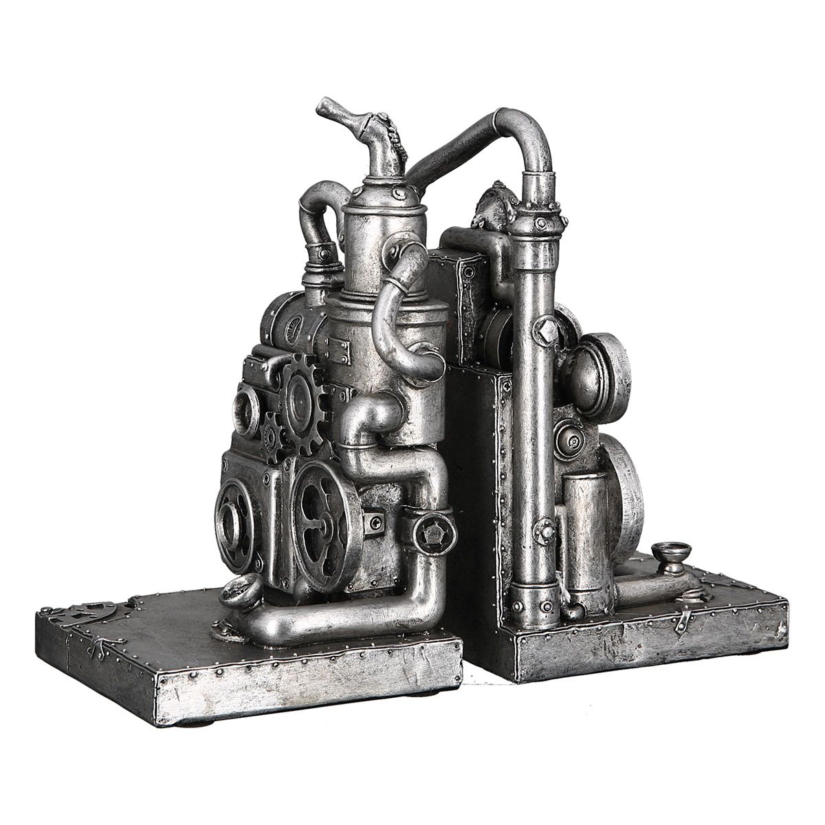 Steampunk Dekoration – Buchstützen