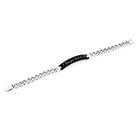 Edelstahl Armband mit Gravur – Mit Gravur, Panzerkette, Modell 9