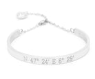 Edelstahl Armband mit Gravur – Mit Gravur, Armreif, Modell 1