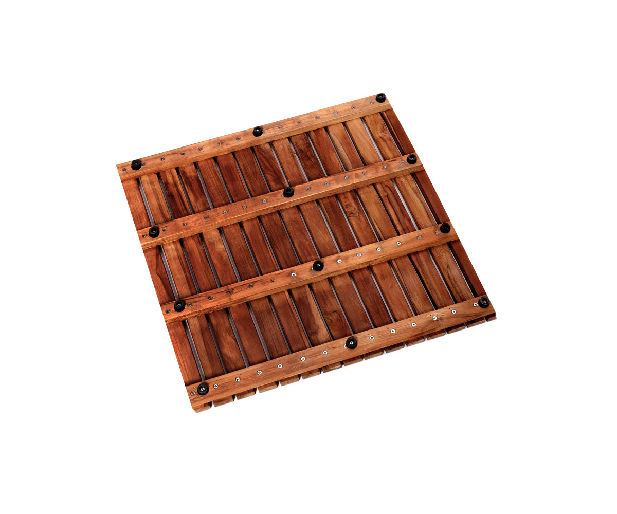Badvorleger Teakholz – 60 x 50 cm, 1