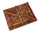 Badvorleger Teakholz – 60 x 50 cm, 2