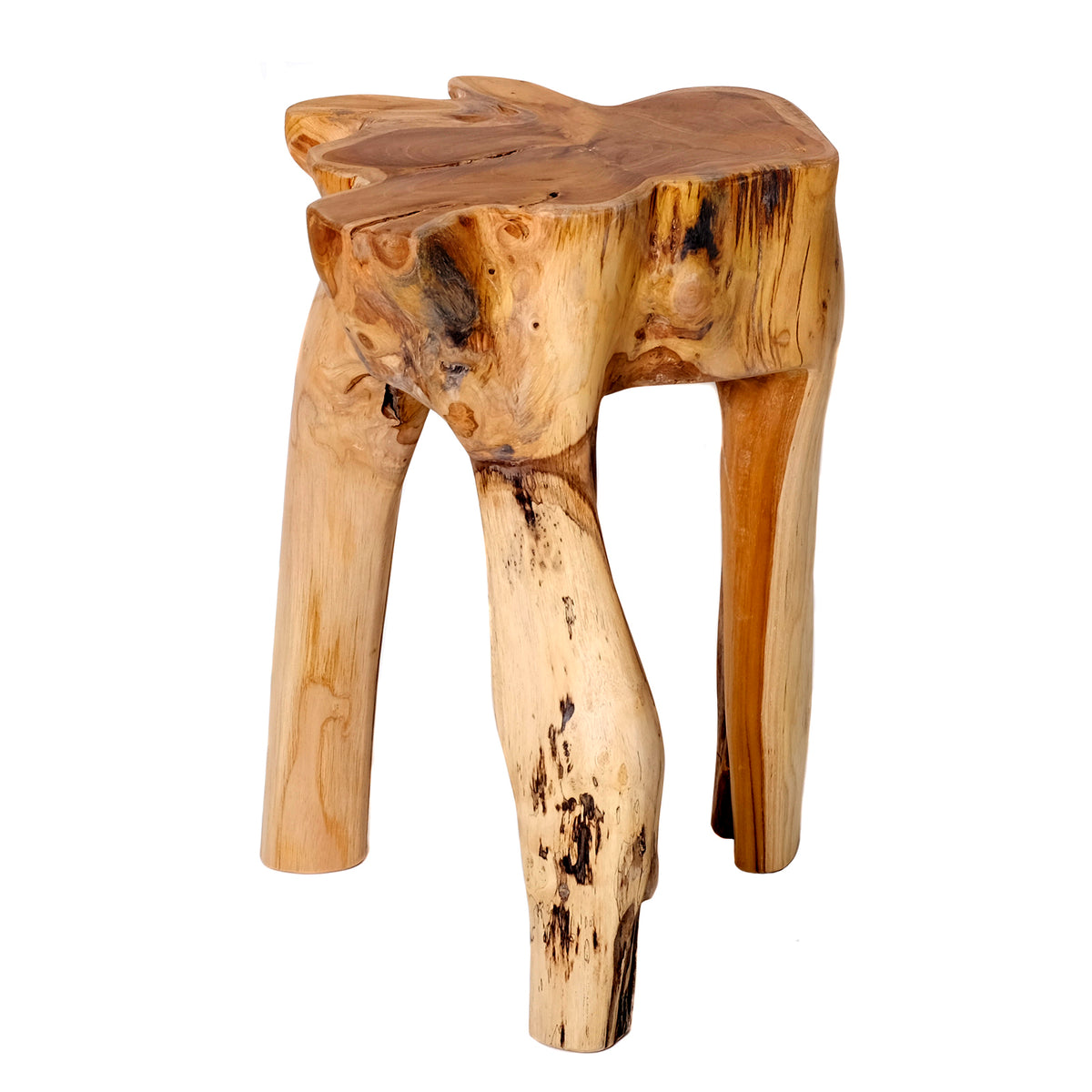 Wurzelholz Hocker – Ansicht 8