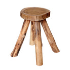 Teakholz Hocker