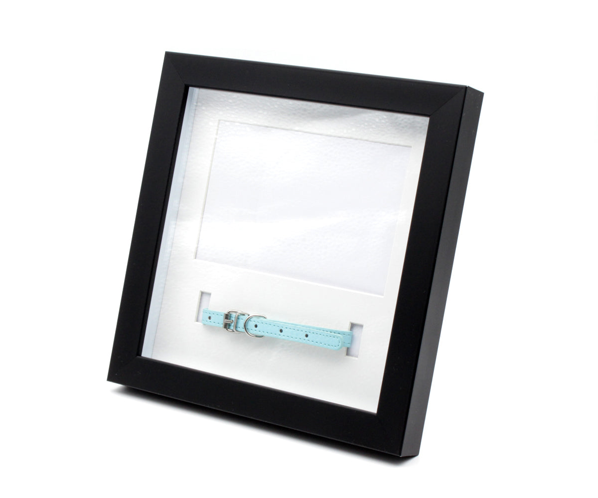 Bilderrahmen mit Pfotenabdruck – Ohne Gravur, Rahmen mit Halsband