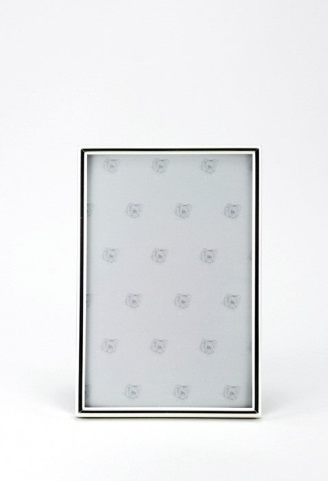 Bilderrahmen versilbert - Schmal – 6 x 9 cm