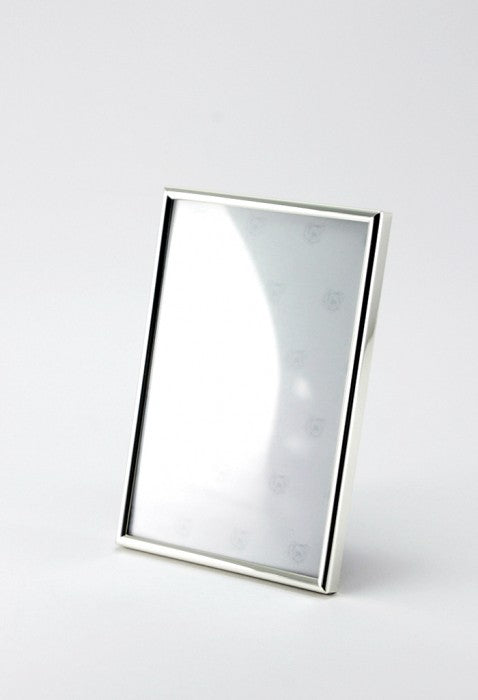 Bilderrahmen versilbert - Schmal – 6 x 9 cm