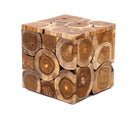 Beistelltisch Teakholz – 29x29x29 cm
