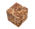 Beistelltisch Teakholz – 29x29x29 cm