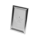 Bilderrahmen Metall versilbert Perlrand – Fotoformat: 10 x 15 cm, ohne Gravur