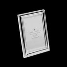 Bilderrahmen Metall versilbert Perlrand – Fotoformat: 10 x 15 cm, ohne Gravur