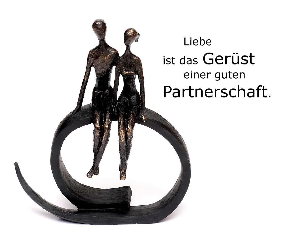 Skulpturen-Paar – Detailansicht