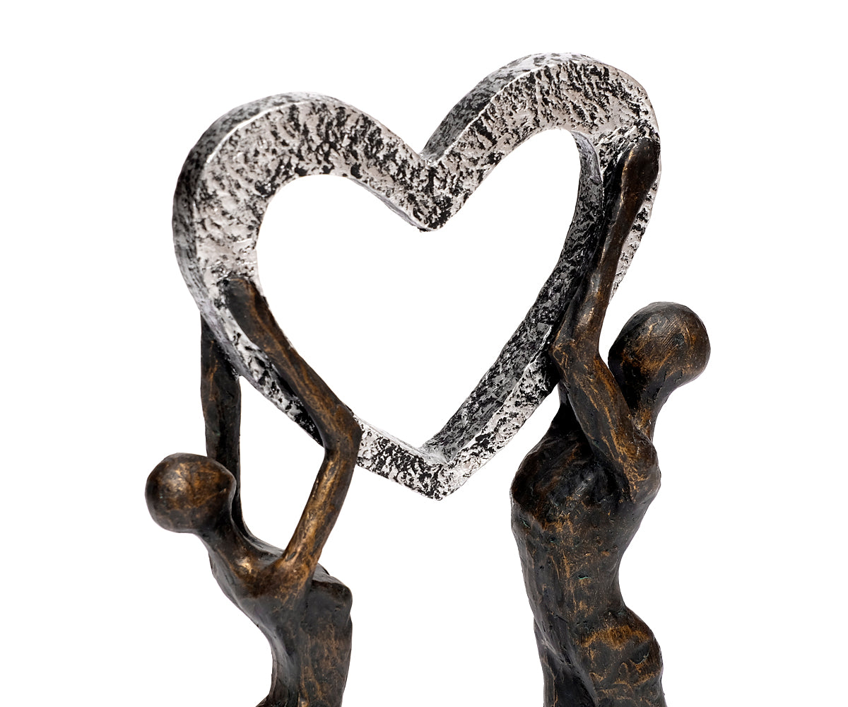 Design Skulptur Herz – Detailansicht