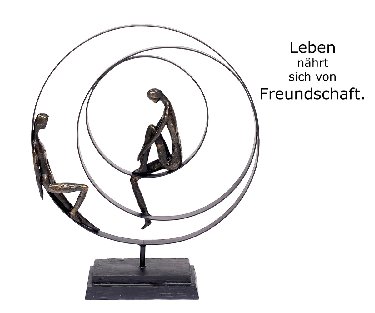 Design Skulptur Freundschaft
