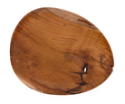Frühstücksbrettchen Teakholz – Onesize, Oval