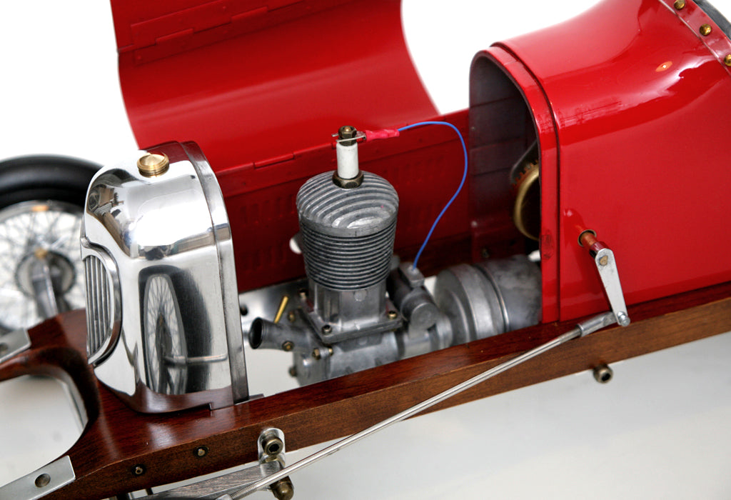 Modellauto Rennwagen - Bantam Midget Spindizzy – Rot