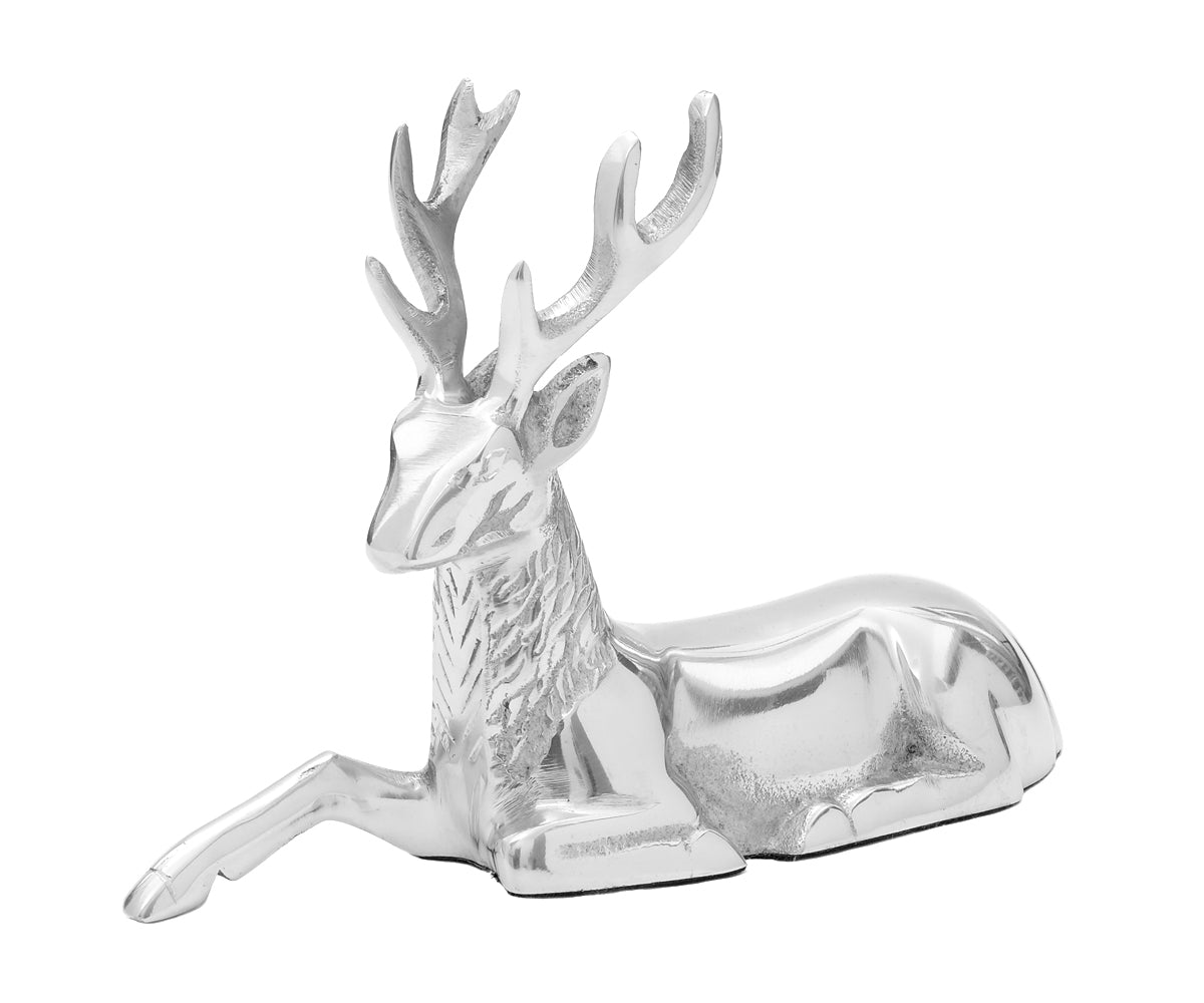 Metallfigur Hirsch – Detailansicht