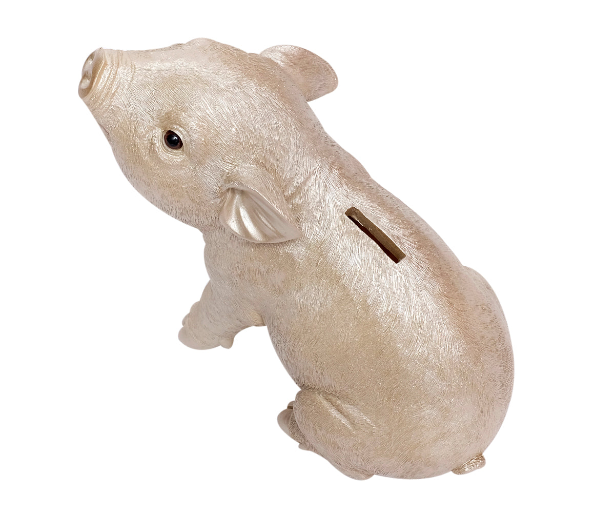 Sparschwein Champagner / Lila – Champagner